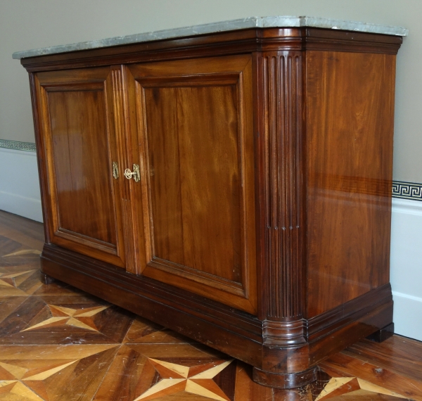 Louis XVI mahogany Parisian sideboard in the taste of Etienne Avril - 18th century