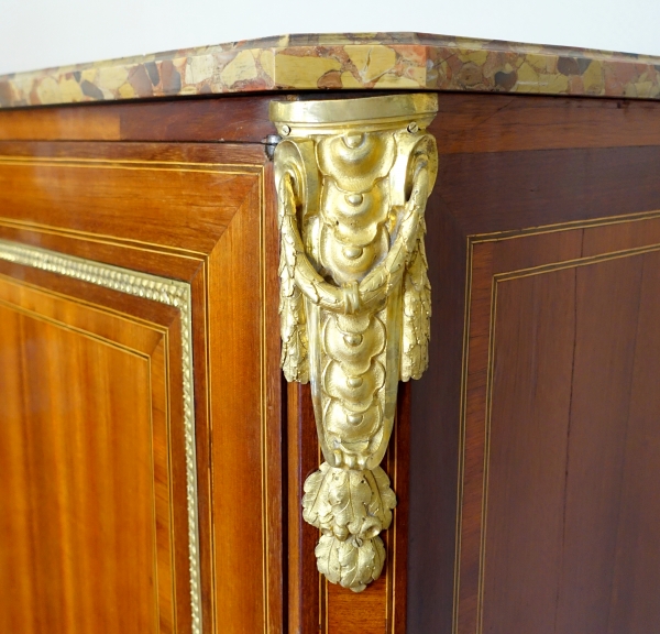 18th century marquetry sideboard - Transition period circa 1770