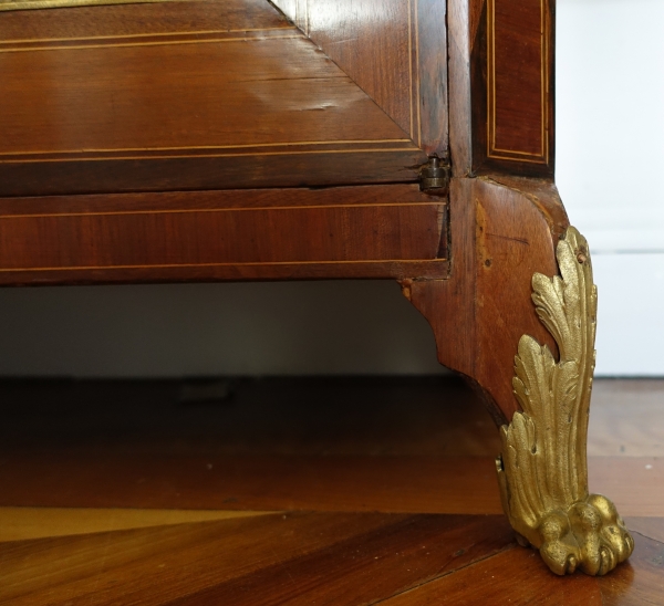 18th century marquetry sideboard - Transition period circa 1770