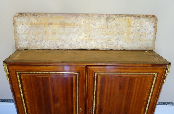 18th century marquetry sideboard - Transition period circa 1770