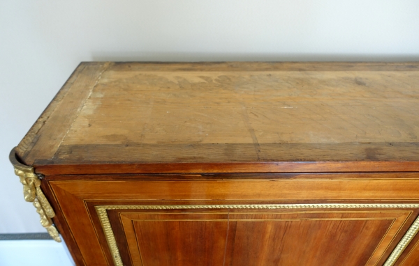 18th century marquetry sideboard - Transition period circa 1770