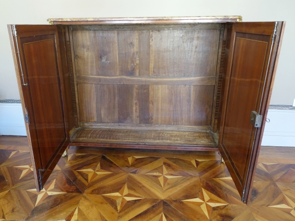 18th century marquetry sideboard - Transition period circa 1770