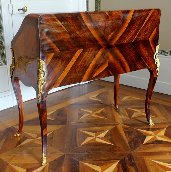 Léonard Boudin - Louis XV violet wood desk - mid 18th century - stamped