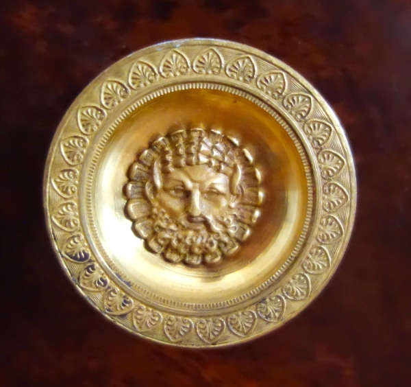 Jacques Muller - Empire mahogany and ormolu commode / chest of drawers - stamped