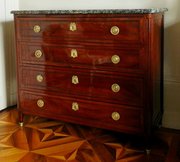 Fidelys Schey : mahogany Louis XVI commode - stamped