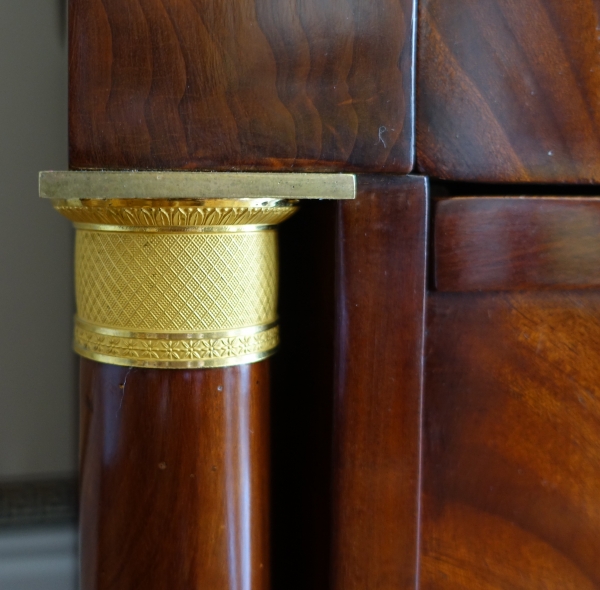 Empire period mahogany and ormolu cabinet, early 19th century circa 1810