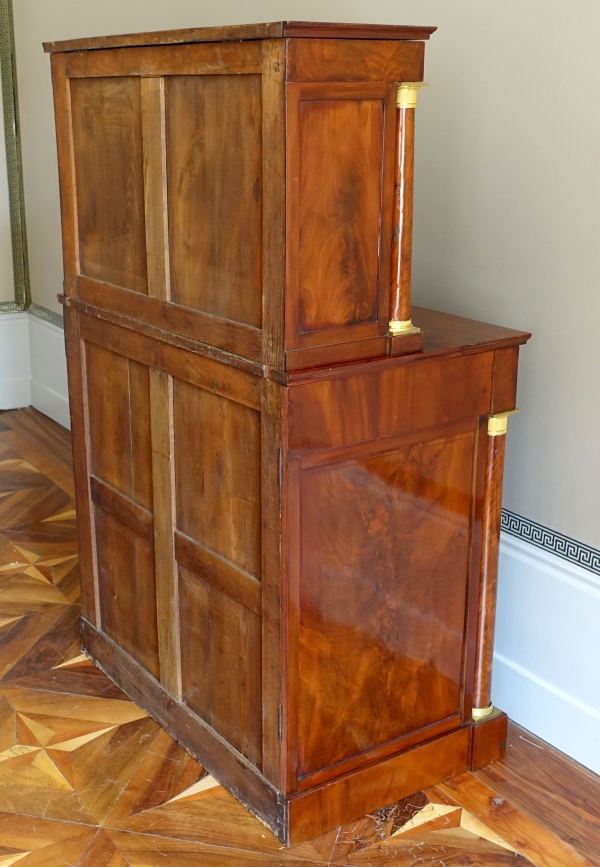 Empire period mahogany and ormolu cabinet, early 19th century circa 1810