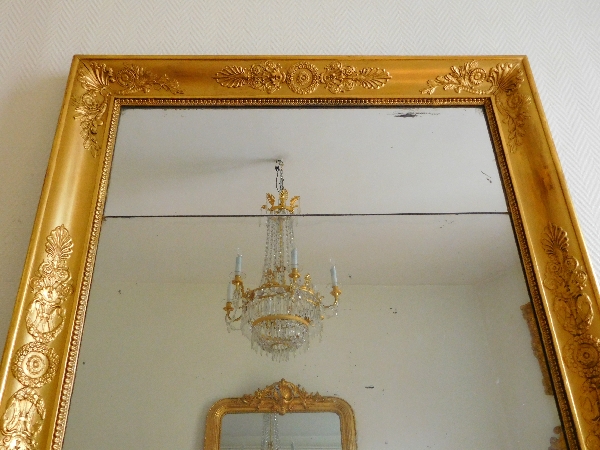 Empire mirror, early 19th century, mercury glass - 134cm x 94.5cm