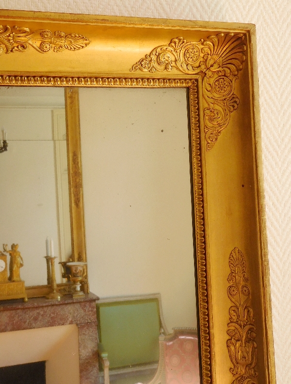 Empire mirror, gilt wood frame, early 19th century
