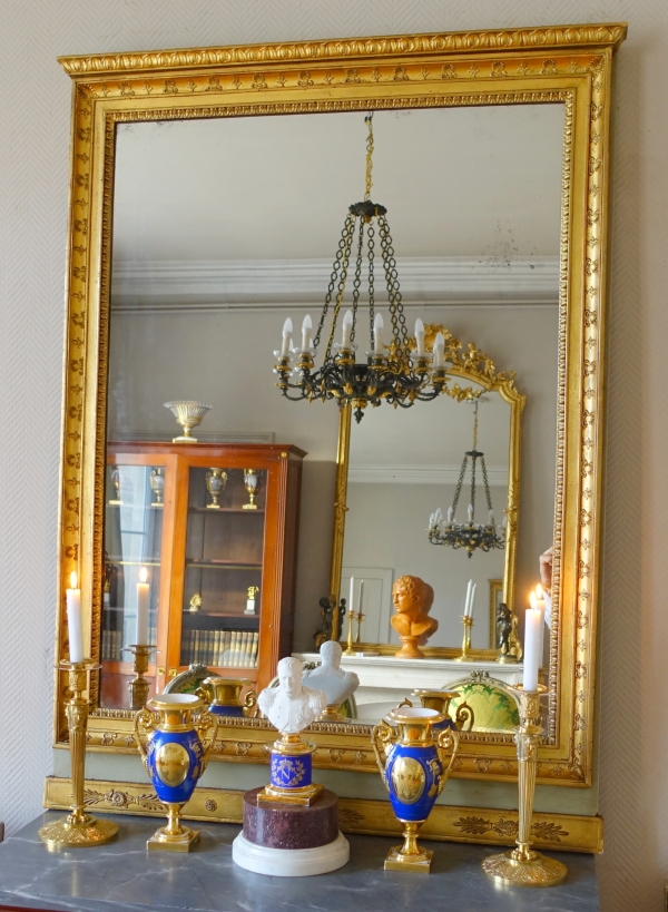 Empire mirror / trumeau / pier glass, early 19th century