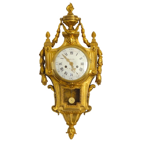 18th century ormolu decorative clock signed Osmond - Louis XVI period