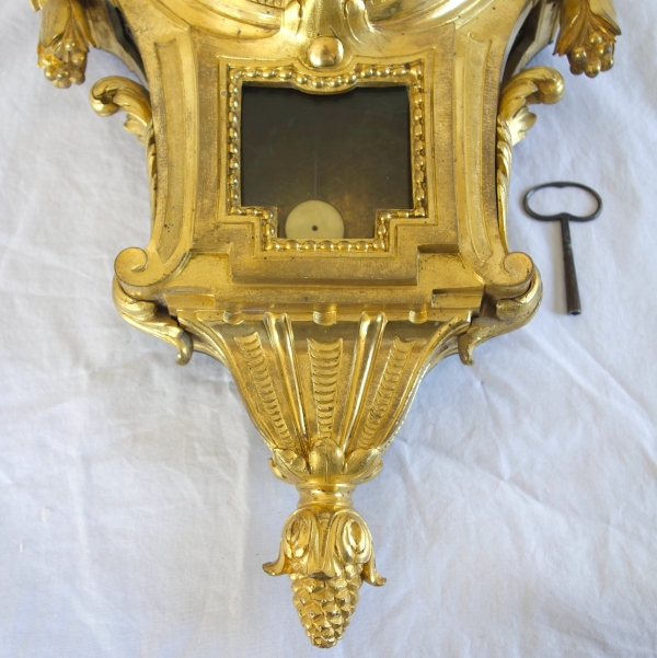 18th century ormolu decorative clock signed Osmond - Louis XVI period