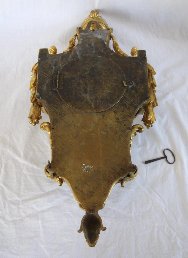 18th century ormolu decorative clock signed Osmond - Louis XVI period