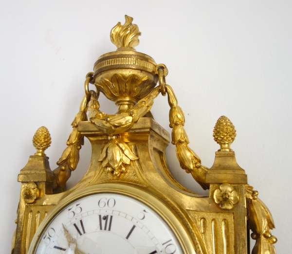18th century ormolu decorative clock signed Osmond - Louis XVI period