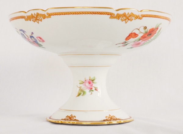 Large Paris porcelain fruit bowl - Lahoche & Pannier - l'Escalier de Cristal