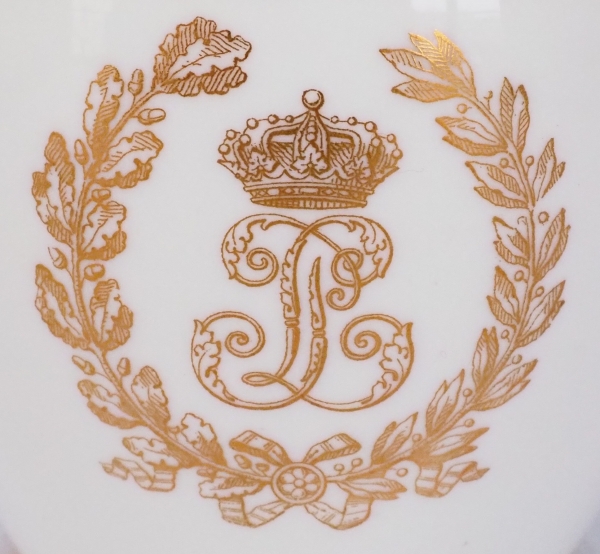 Sèvres : pot à lait royal de Louis Philippe à Bizy - porcelaine, service des Princes
