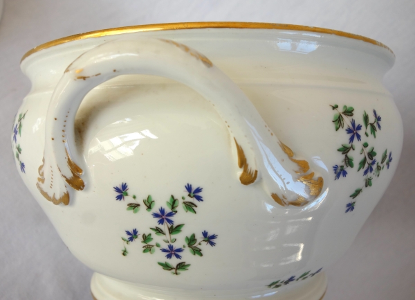 18th century Paris porcelain table set - 58 pieces