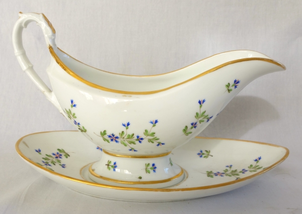 Dihl et Guerhard Manufacture : Louis XVI style table set - 43 pieces - Empire period