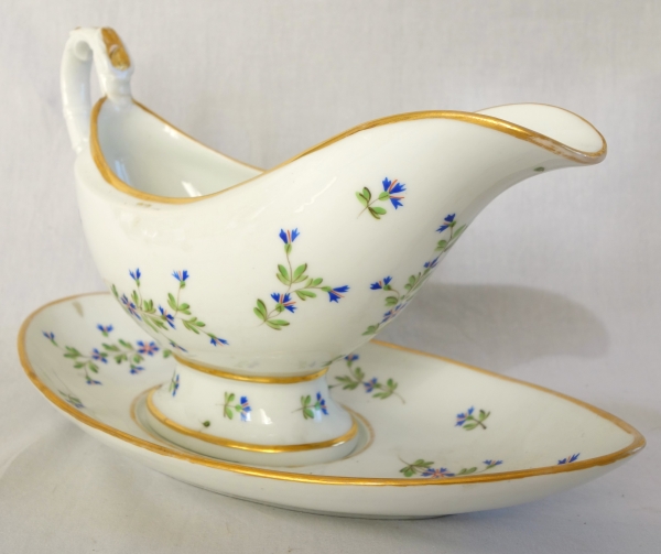 Dihl et Guerhard Manufacture : Louis XVI style table set - 43 pieces - Empire period