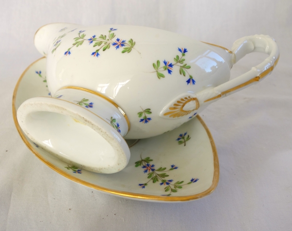 Dihl et Guerhard Manufacture : Louis XVI style table set - 43 pieces - Empire period