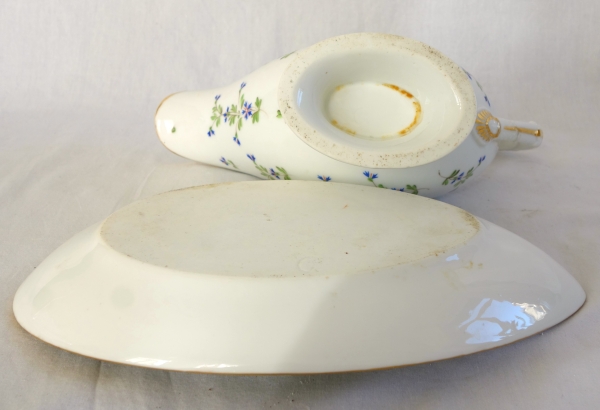 Dihl et Guerhard Manufacture : Louis XVI style table set - 43 pieces - Empire period