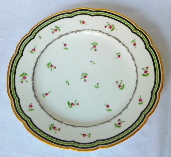 18th century table porcelain set - Louis XVI period - Comte de Provence Manufacture
