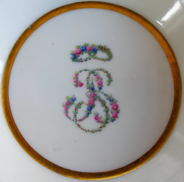 Paris porcelain litron-shaped coffee cup - Louis XVI period