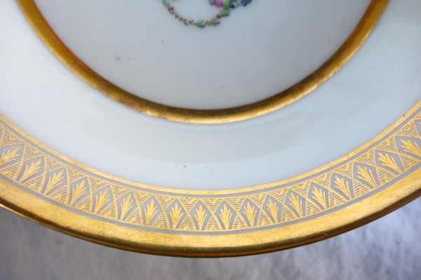 Paris porcelain litron-shaped coffee cup - Louis XVI period