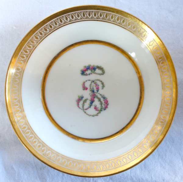 Paris porcelain litron-shaped coffee cup - Louis XVI period