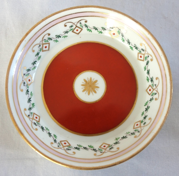 Manufacture Impériale de Vienne : tasse litron en porcelaine, XIXe siècle vers 1820 - signée