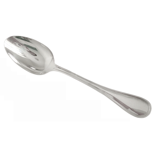 Christofle silver-plated dessert spoon, Albi pattern