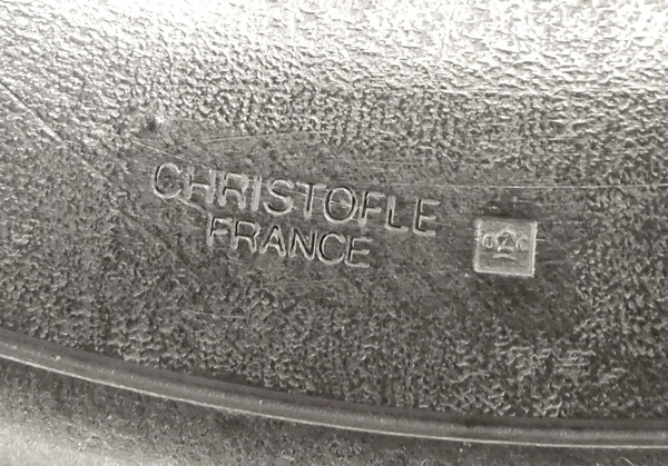 Christofle : silver plate coffee pot, beautiful Empire style shaped model