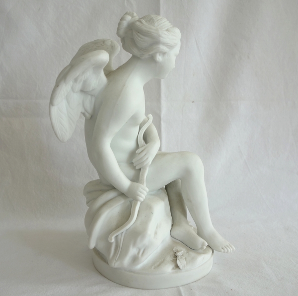 Samson Manufacture : porcelain biscuit sculpture after Falconet, Louis XVI style