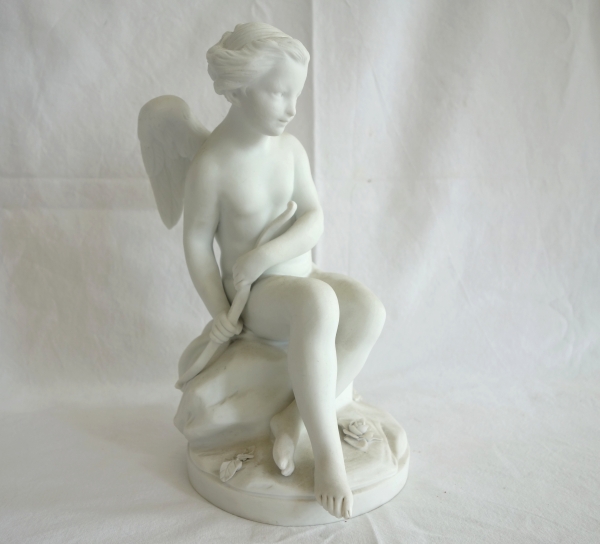 Samson Manufacture : porcelain biscuit sculpture after Falconet, Louis XVI style