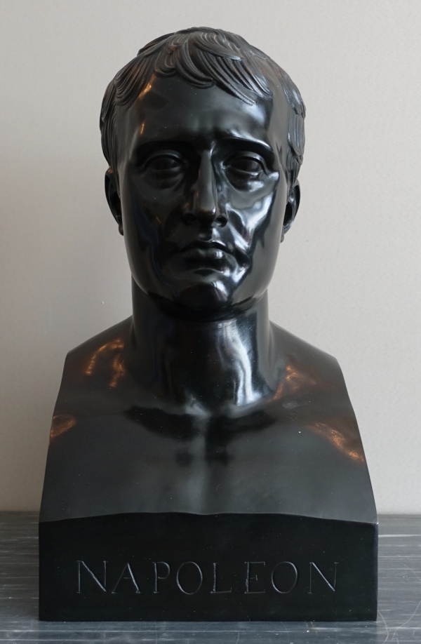 Bronze bust of Emperor Napoleon as Hermes - Empire period, early 19th century