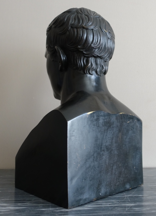 Bronze bust of Emperor Napoleon as Hermes - Empire period, early 19th century