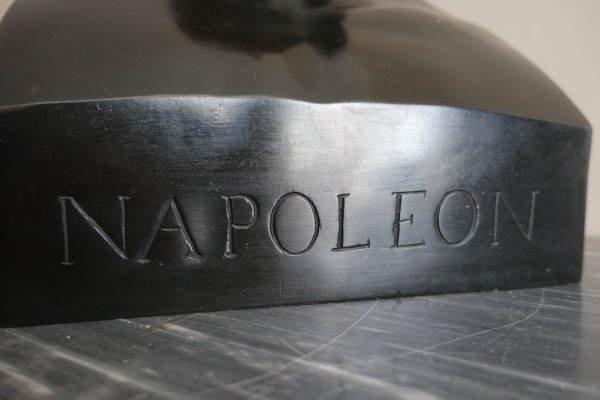 Bronze bust of Emperor Napoleon as Hermes - Empire period, early 19th century