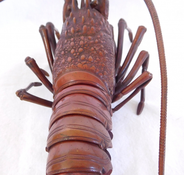 Jizai : bronze articulated lobster, Japan, Meiji production, late 19th century