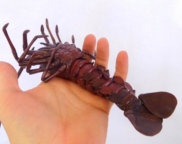 Jizai : bronze articulated lobster, Japan, Meiji production, late 19th century