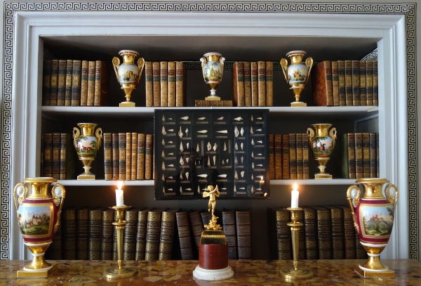 Statue de Zéphir en bronze doré au mercure - époque Empire, début XIXe siècle