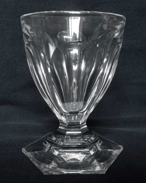 Verre à eau en cristal de Baccarat, modèle Bourbon - 11,2m - signé