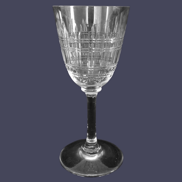 Verre à eau en cristal de Baccarat, modèle Cavour, 16,8cm