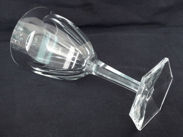 Verre à eau en cristal de Baccarat, modèle Compiègne - 18cm