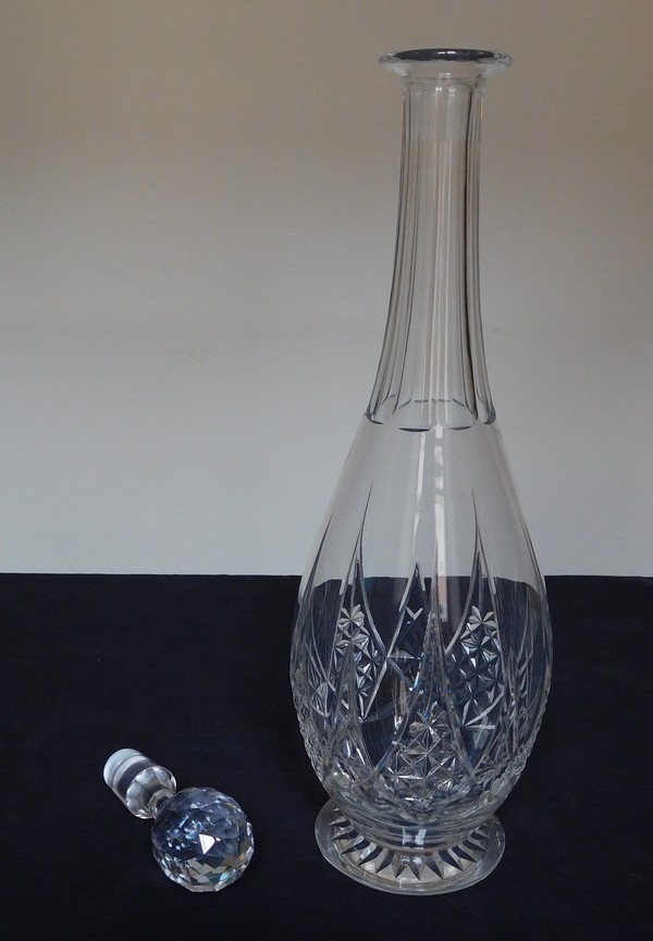 Carafe à eau en cristal de Baccarat, modèle Epron
