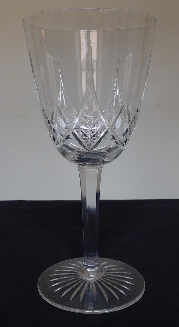 Baccarat crystal wine or port glass, Epron pattern - 12cm