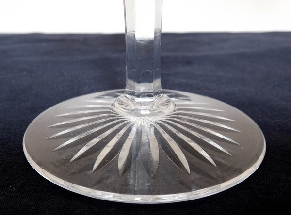 Baccarat crystal wine or port glass, Epron pattern - 12cm