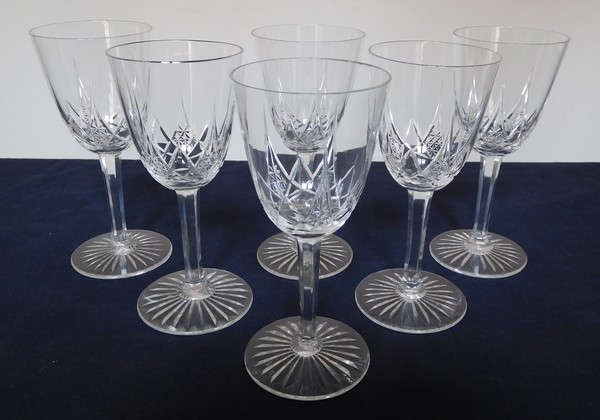 Baccarat crystal water glass, Epron pattern - 16,9cm