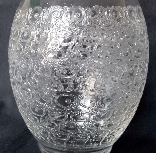 Baccarat crystal wine decanter, Gouvieux pattern