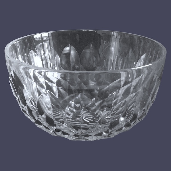 Baccarat crystal white bowl, Juvisy pattern