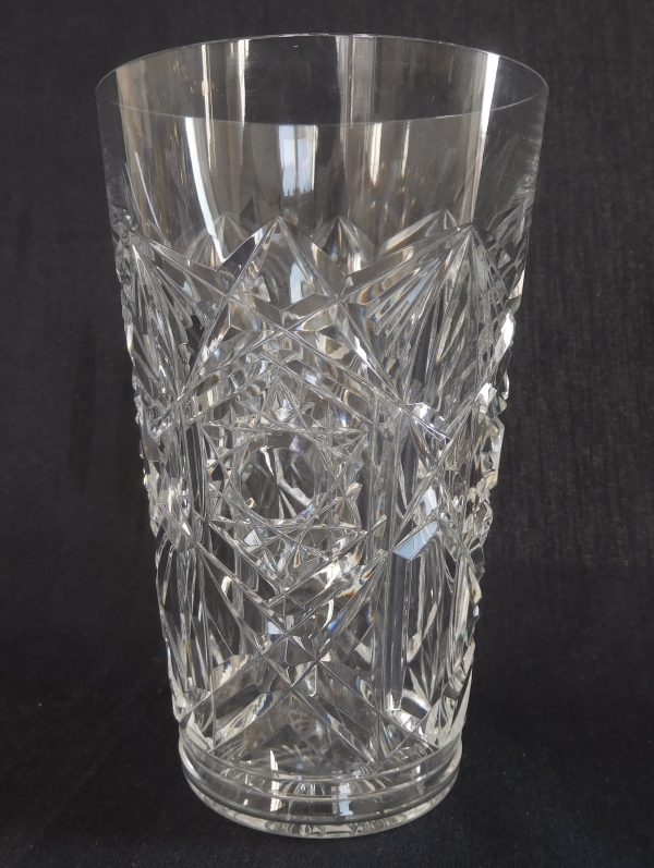 Baccarat crystal orange juice glass / tumbler, Lagny pattern